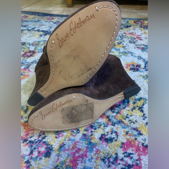 SAM EDELMAN- Suede booties - Picture 5 of 5